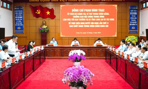 Tỉnh Tây Ninh sau sắp xếp có diện tích hơn 8.536 km2, dân số hơn 3,2 triệu người