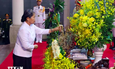 Campuchia trân trọng những đóng góp to lớn của nguyên Chủ tịch nước Trần Đức Lương