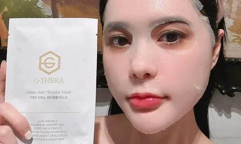 Đoàn Di Băng quảng cáo sản phẩm vừa bị thu hồi là mặt nạ tế bào gốc, đắp 10 phút giảm ngay 80% vết thương