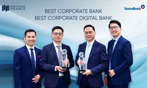 VietinBank nhận giải thưởng quốc tế dành cho ngân hàng doanh nghiệp