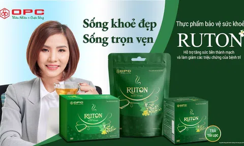 TPBVSK Trà túi lọc Ruton OPC - Sống khỏe đẹp, sống trọn vẹn