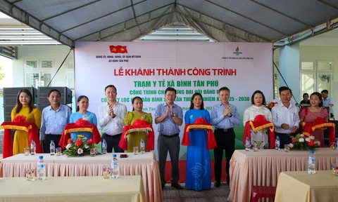 Khánh thành Trạm Y tế Bình Tân Phú - BSR lan tỏa trách nhiệm xã hội hướng tới Đại hội Đảng bộ 2025 - 2030