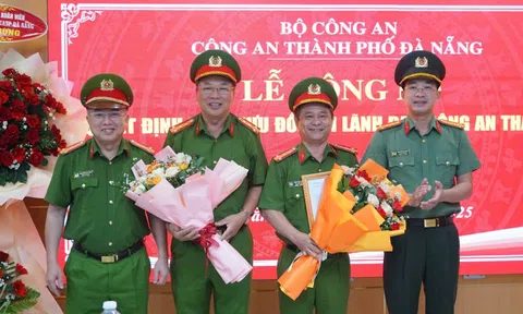 Công bố quyết định của Bộ trưởng Công an về công tác cán bộ ở Đà Nẵng
