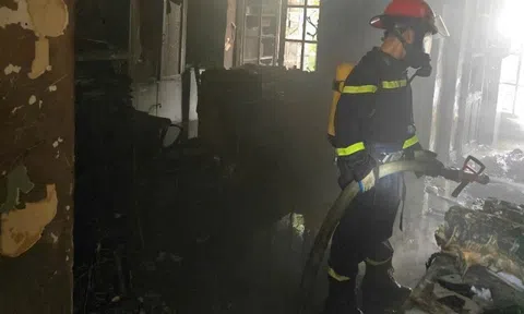 Cháy tại Sở Tài chính Hải Phòng, nhiều tài liệu bị thiêu rụi
