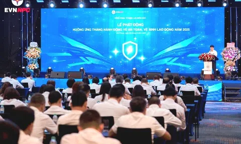 EVNNPC phát động hưởng ứng Tháng hành động về an toàn, vệ sinh lao động năm 2025