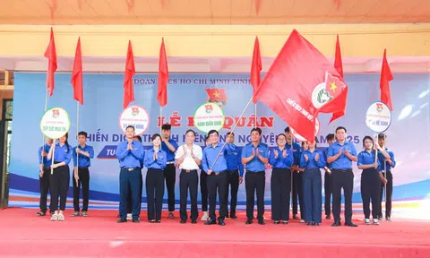 Thanh Hóa, Bình Định sôi nổi ra quân chiến dịch thanh niên tình nguyện hè năm 2025
