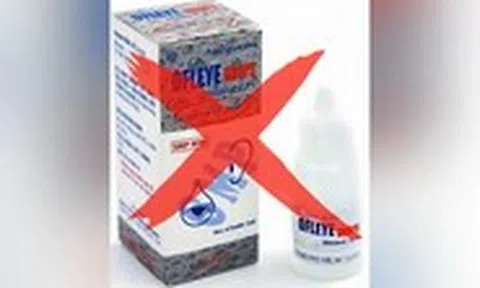 Thu hồi thuốc nhỏ mắt không đạt tiêu chuẩn chất lượng được bán ở chợ thuốc lớn nhất Hà Nội