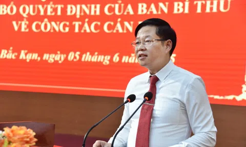 Công bố quyết định của Ban Bí thư về công tác cán bộ tại Bắc Kạn