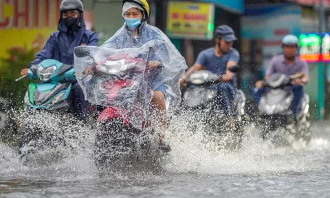 Diễn biến đợt mưa lớn diện rộng ở TPHCM những ngày tới