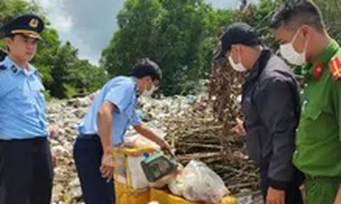 Chống buôn lậu, hàng giả 7-6: Phú Yên tiêu hủy 80kg thịt heo đông lạnh không rõ nguồn gốc