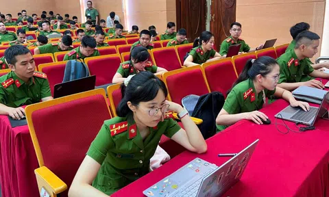 1.500 cán bộ, chiến sĩ Công an Thủ đô thi đánh giá về chuyển đổi số