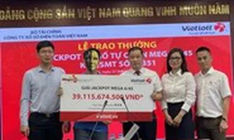 Cụ ông về hưu ở Hà Nội trúng xổ số 39 tỉ đồng