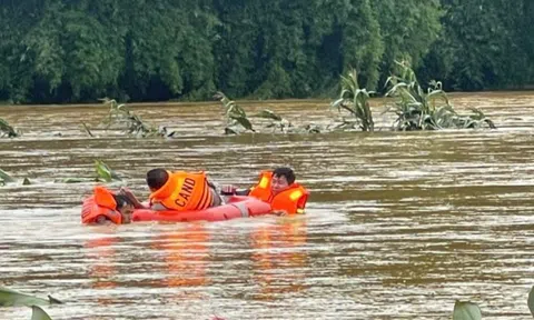 Mưa gây ngập sâu tại Lai Châu