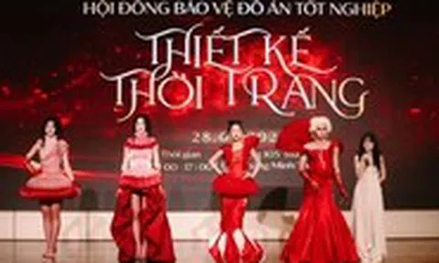 Show đồ án tốt nghiệp thời trang dạ hội đầy cảm hứng của sinh viên Đại học Duy Tân