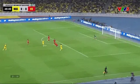 Đội tuyển Việt Nam thua đậm Malaysia ở Vòng loại Asian Cup 2027