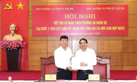 Hoàn thiện phương án nhân sự tỉnh Lào Cai mới