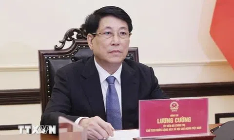 Chủ tịch nước Lương Cường điện đàm với tân Tổng thống Hàn Quốc Lee Jae Myung