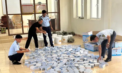 Thu giữ hơn 5.000 tuýp thuốc tân dược tại Móng Cái
