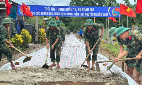 Nhiều hoạt động ý nghĩa, thiết thực Chiến dịch thanh niên tình nguyện Hè ở Quảng Trị
