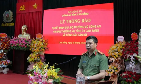Cao Bằng có tân giám đốc công an tỉnh