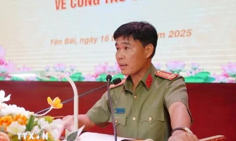 Thông báo quyết định của Bộ trưởng Bộ Công an về công tác cán bộ