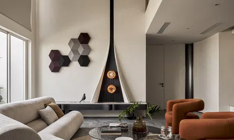 Thiết kế đầy cá tính trong căn hộ penthouse