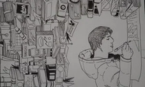 Ngắm những khoảnh khắc ‘kinh điển’ của sĩ tử mùa thi qua tranh
