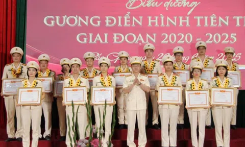 Công an Bắc Giang tuyên dương 80 điển hình tiên tiến