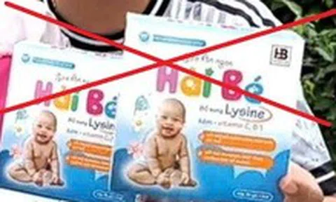 Đề nghị thu hồi Siro ăn ngon Hải Bé sau 4 ngày Hải Sen bị khởi tố