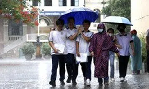 Thời tiết kỳ thi tốt nghiệp THPT năm 2025