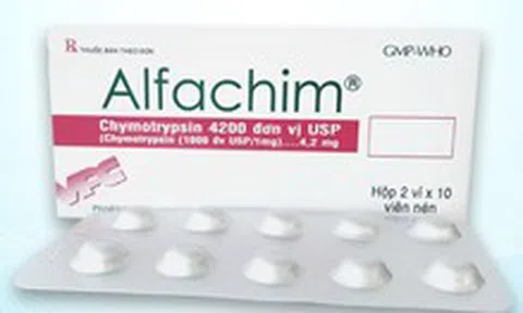 Thu hồi toàn quốc đối với lô thuốc viên nén Alfachim 4.2