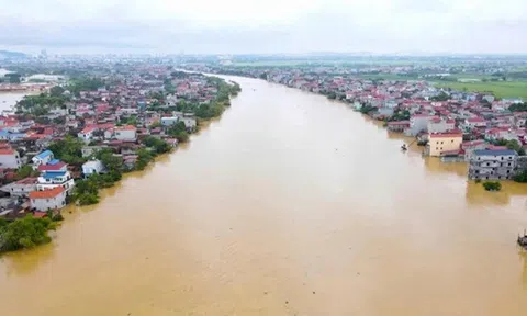 Lũ sông Cầu lại lên, cảnh báo nguy cơ ngập úng ở miền Bắc