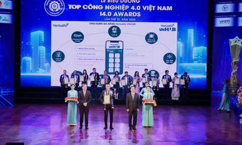 Herbalife Việt Nam đạt giải thưởng 'Top Công Nghiệp 4.0' lần thứ 3 liên tiếp với Ứng dụng Herbalife VNHUB