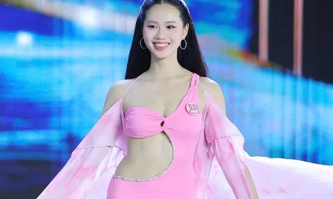 25 thí sinh Hoa hậu Việt Nam nóng bỏng diễn bikini