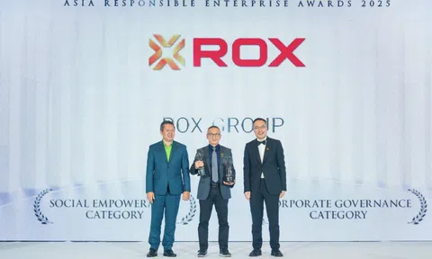 Sáng tạo trong quản trị và CSR, ROX Group được vinh danh tại AREA 2025