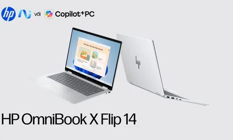 HP OmniBook X Flip 14 mới: Khơi mở chất sống 'nhẹ tênh' cùng hiệu năng AI vượt trội