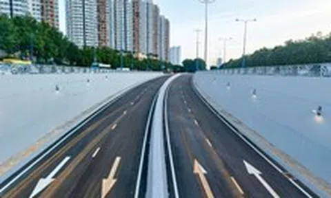Ngày mai thông xe nhánh hầm đầu tiên của nút giao An Phú