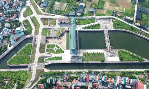 Cận cảnh những trạm bơm chống ngập cho thành phố Hà Nội