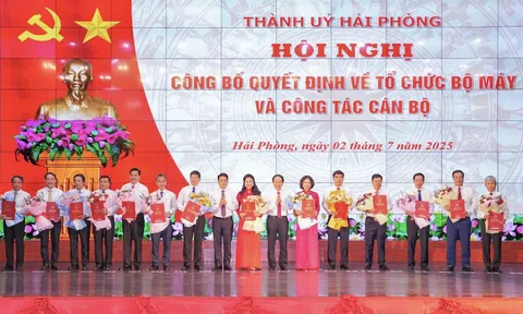 Thành phố Hải Phòng: Bổ nhiệm các vị trí cán bộ chủ chốt sau hợp nhất