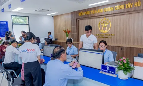 Hệ thống thông tin giải quyết thủ tục hành chính do MobiFone triển khai vận hành trơn tru tại Hà Nội