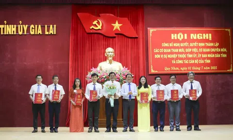 Chi tiết lãnh đạo sở, ngành của tỉnh Gia Lai mới