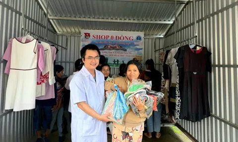 Gian hàng 0 đồng của các bác sĩ trẻ vùng cao Quảng Ngãi