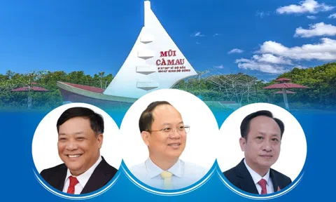 Chi tiết nhân sự lãnh đạo tỉnh Cà Mau sau hợp nhất
