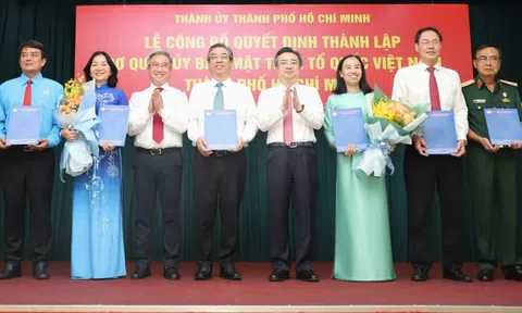 Chi tiết nhân sự lãnh đạo Ủy ban MTTQ Việt Nam TPHCM mới