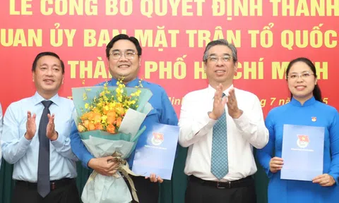 Công bố danh sách Thường trực Thành Đoàn TPHCM
