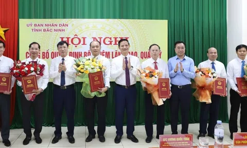 Bổ nhiệm lãnh đạo Sở Nội vụ và Thanh tra tỉnh Bắc Ninh