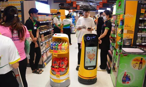 AI tiến sâu vào doanh nghiệp: 'Nhân viên siêu thị' robot