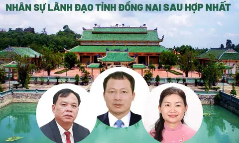 Chi tiết nhân sự lãnh đạo tỉnh Đồng Nai sau sáp nhập