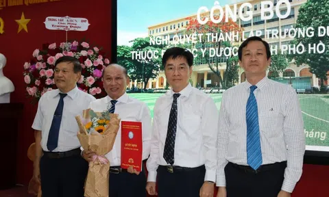 Đại học Y Dược TPHCM bổ nhiệm hiệu trưởng ba trường 'con'