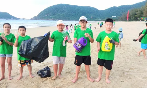 Tiết học xanh ở biển